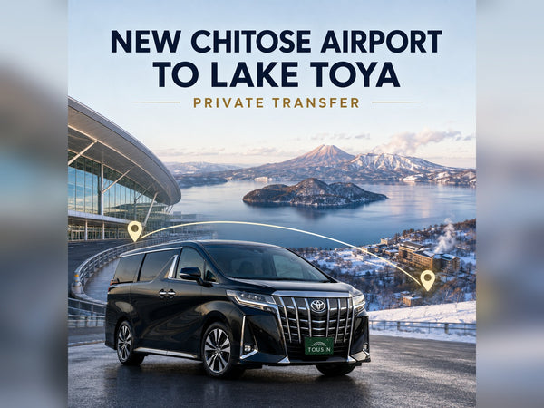 New Chitose Airport to Lake Toya private transfer in Hokkaido
