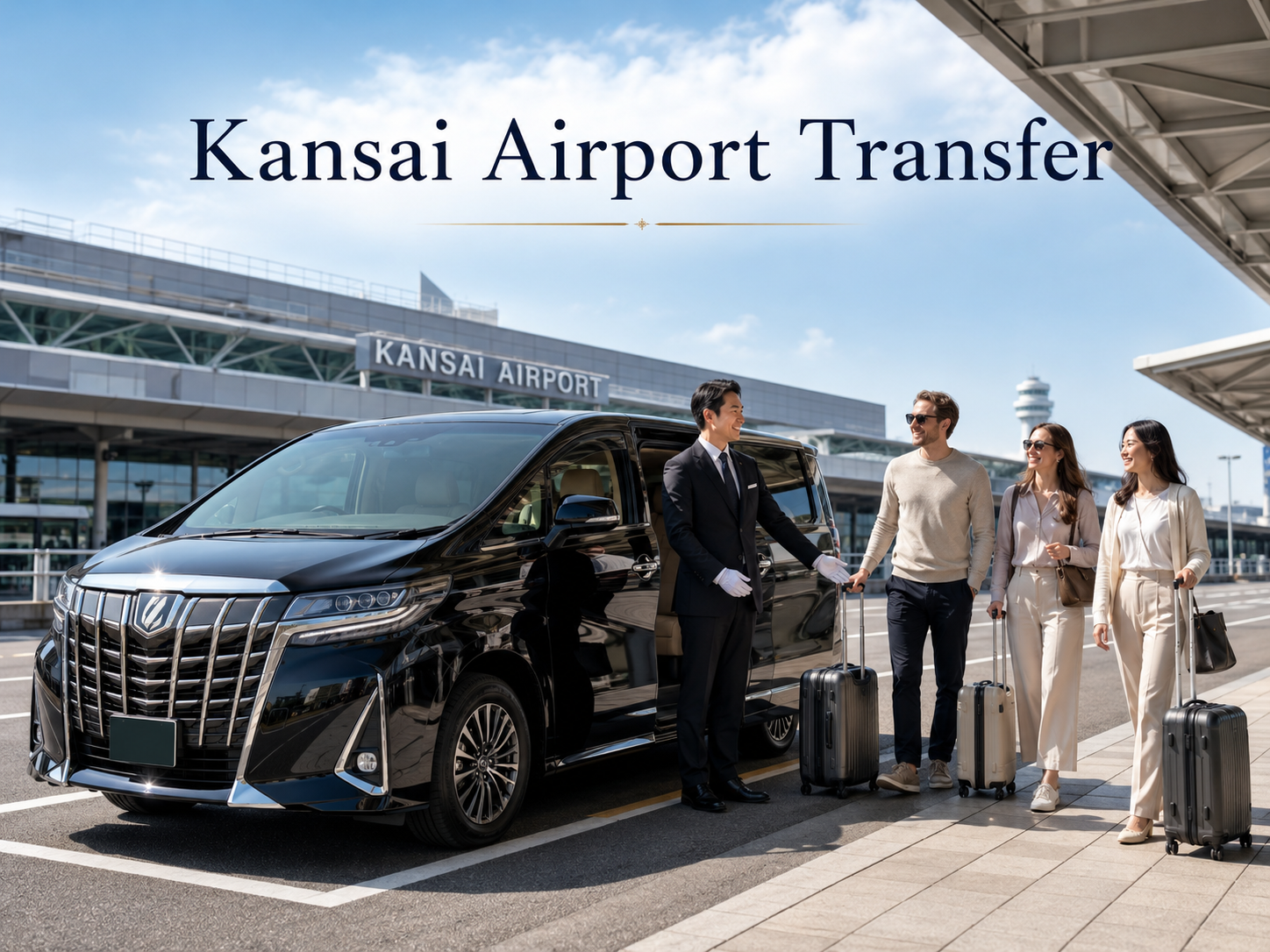 Kansai Airport to Nara private transfer | TOUSHIN licensed private charter