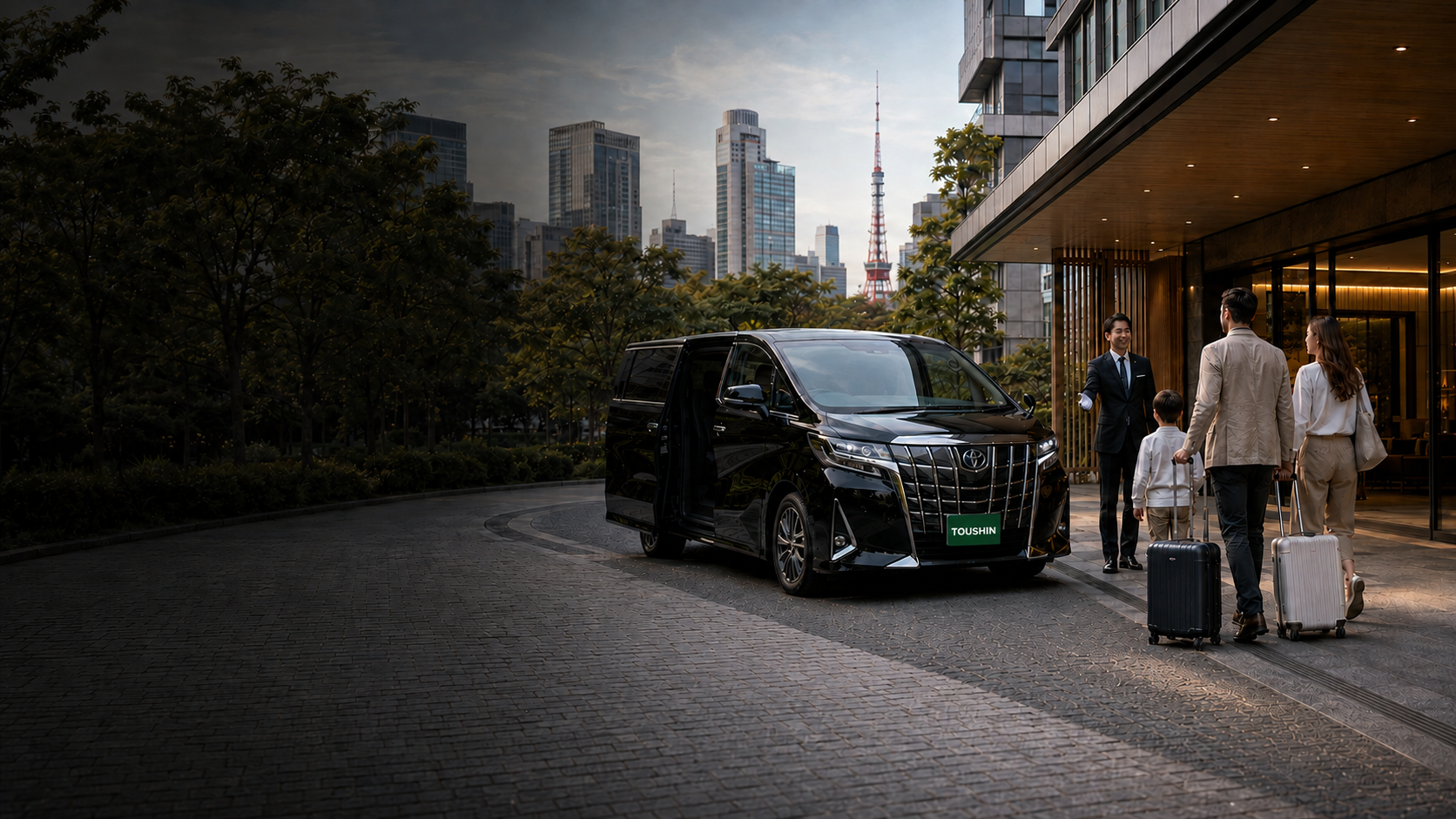 Japan private chartered car tours and airport transfers — TOUSHIN