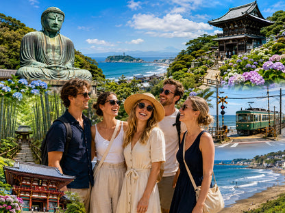 Kamakura and Enoshima day trip from Tokyo by private charter | TOUSHIN licensed private charter