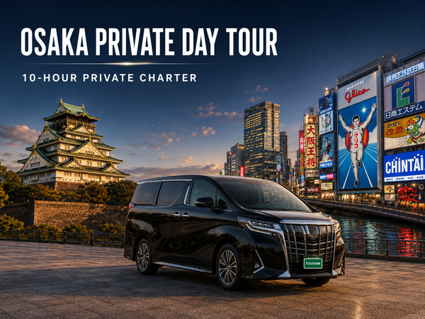 Osaka City Private Chartered Day Tour: 10-Hour Charter / Custom Itinerary