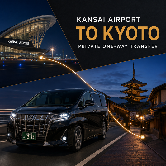 Kansai Airport to Kyoto private transfer | TOUSHIN licensed private charter