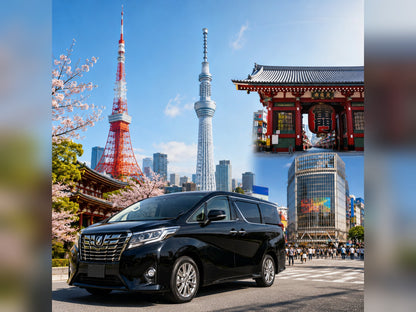 Tokyo 10-hour private charter tour | TOUSHIN licensed private charter